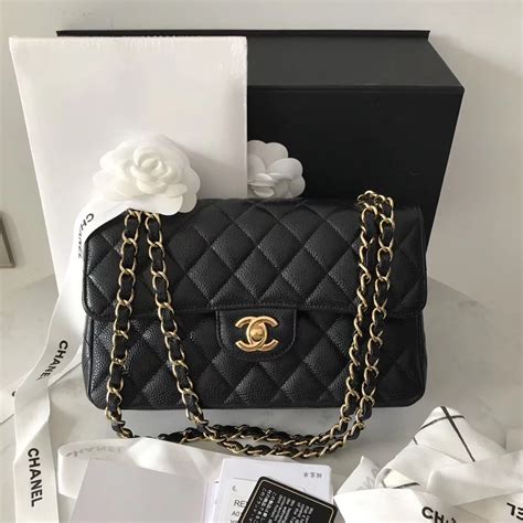 chanel purse small black|chanel purses black original.